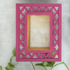 Traditional Wooden Wall Shelf Traditional Wooden Wall Shelf Pink 8.5 x 11.5 Inches